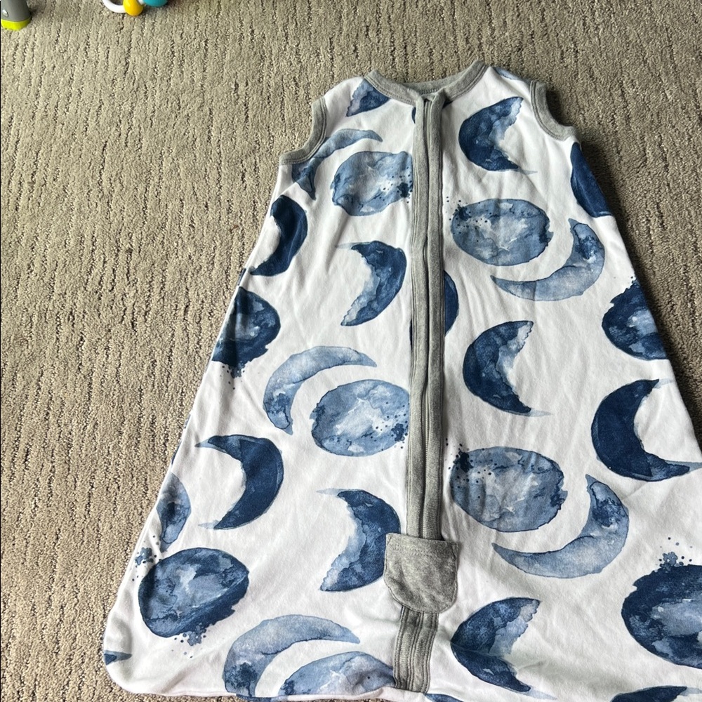 Lunar Dreams Kids Sleep Sack - White and Blue